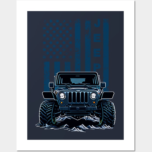 Jeep Adventure! Wall Art by Jandara